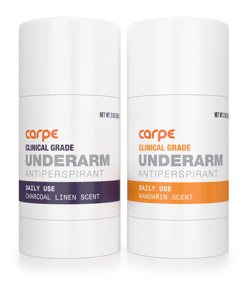Carpe Underarm Antiperspirant and Deodorant, Clinical strength