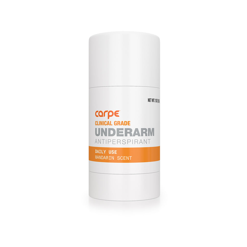 Carpe Underarm Antiperspirant and Deodorant, Clinical strength