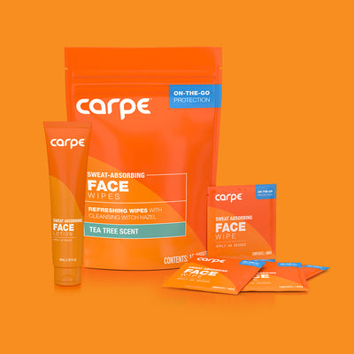 Loción y toallitas faciales